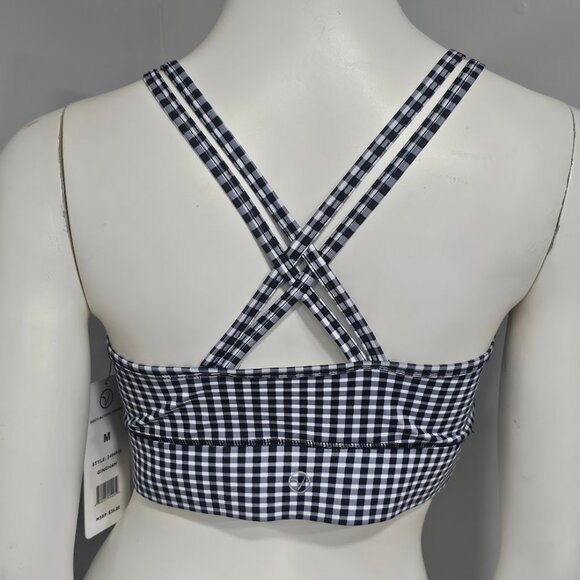 Vogo Gingham Sports Bra - Picture 3 of 7